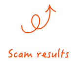 Space for scam results